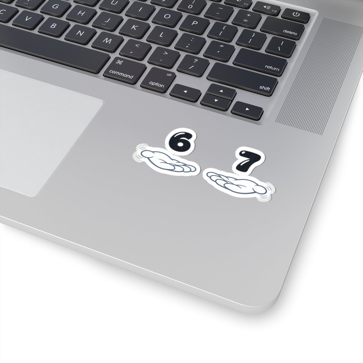 6 7 Kiss-Cut Stickers
