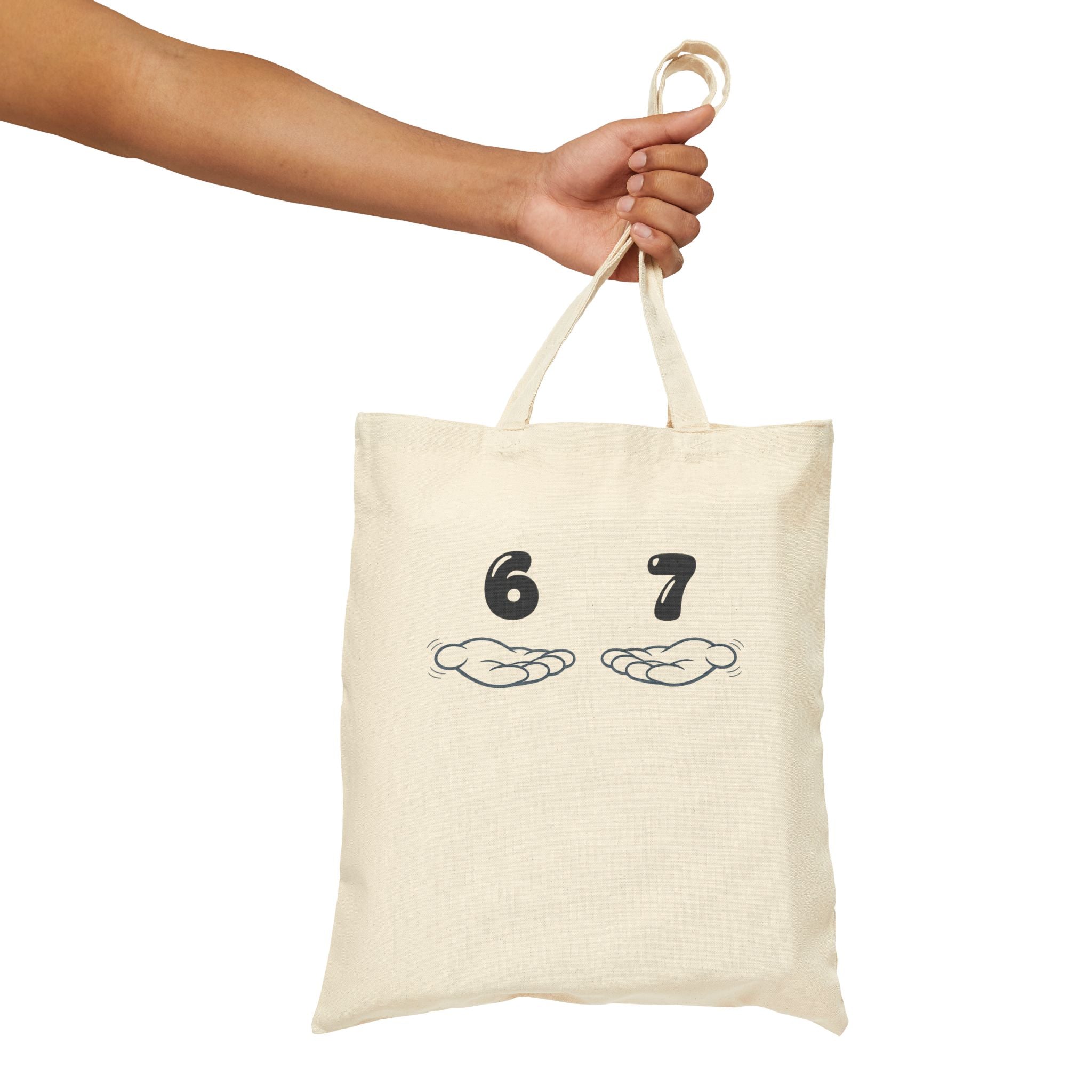 6 7 Cotton Canvas Tote Bag