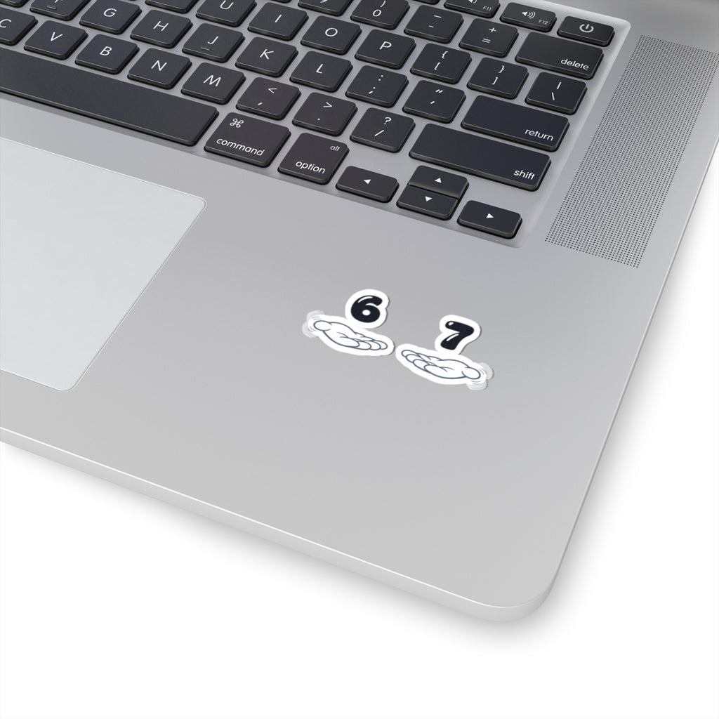 6 7 Kiss-Cut Stickers