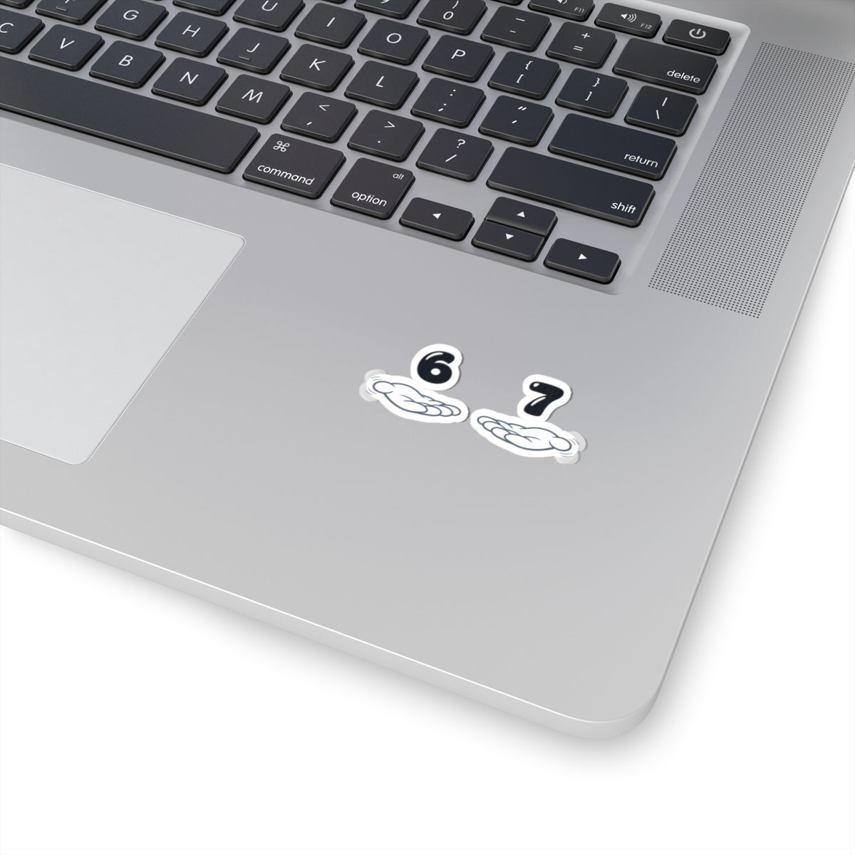 6 7 Kiss-Cut Stickers