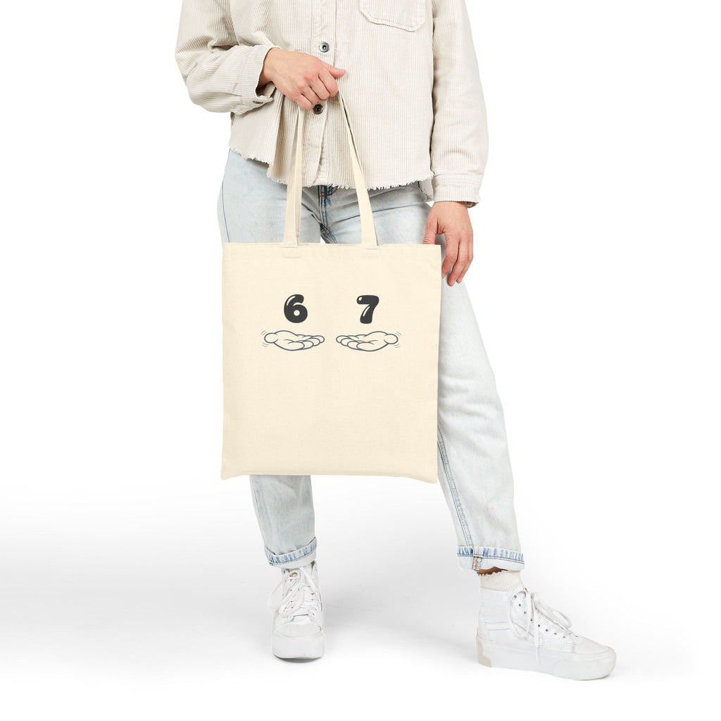 6 7 Cotton Canvas Tote Bag