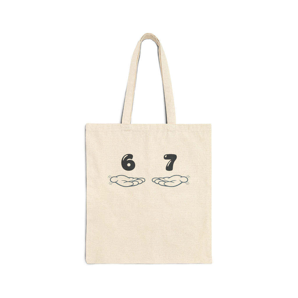 6 7 Cotton Canvas Tote Bag