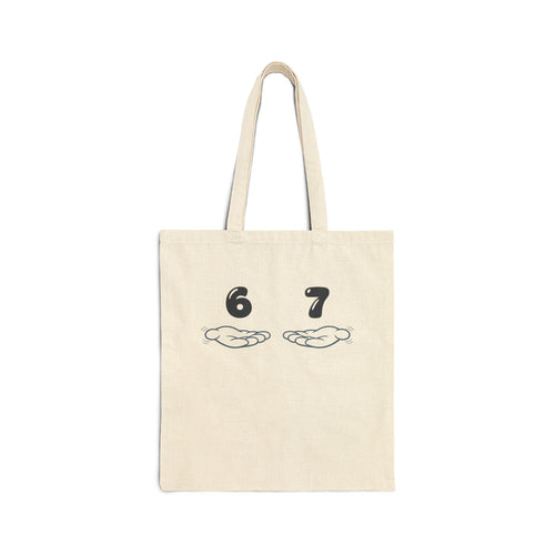 6 7 Cotton Canvas Tote Bag